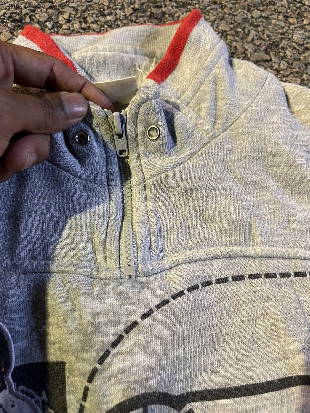 Nike Vintage 80s nike basketball half zipper sweatshirt Size US M / EU 48-50 / 2 - 3 Thumbnail