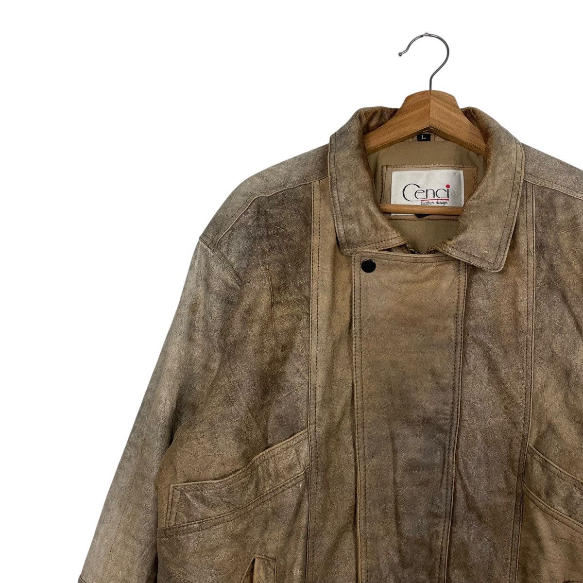 Other Cenci Leather Jacket Size US L / EU 52-54 / 3 - 6 Thumbnail