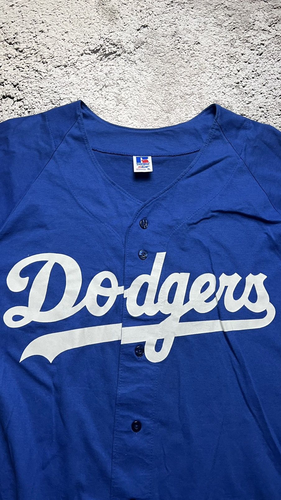 Russell Athletic VTG 90’s Los Angeles Dodgers MLB russell athletic jersey USA Size US XL / EU 56 / 4 - 3 Thumbnail