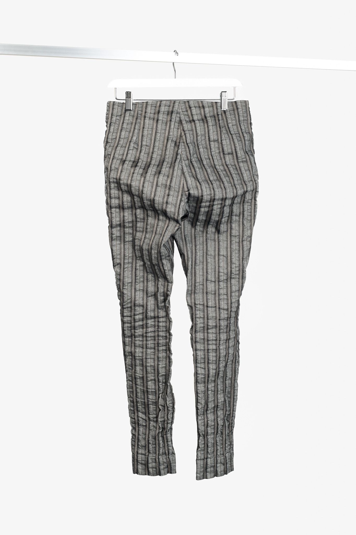 Annette Gortz Annette Gortz AW/19 Willy Blent Stripe Skinny Trousers Size 29" - 4 Thumbnail