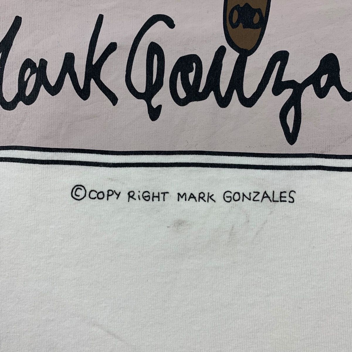 Japanese Brand MARK GONZALES big logo printed long sleeve tee Size US S / EU 44-46 / 1 - 13 Thumbnail