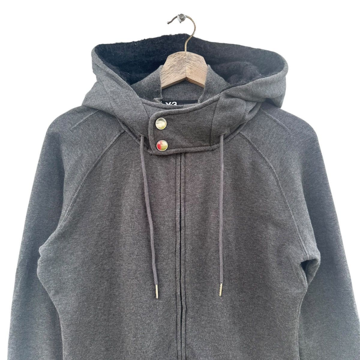 Yohji Yamamoto Y-3 Yohji Yamamoto Adidas Zipper Sweater Hoodie Size S / US 4 / IT 40 - 5 Thumbnail