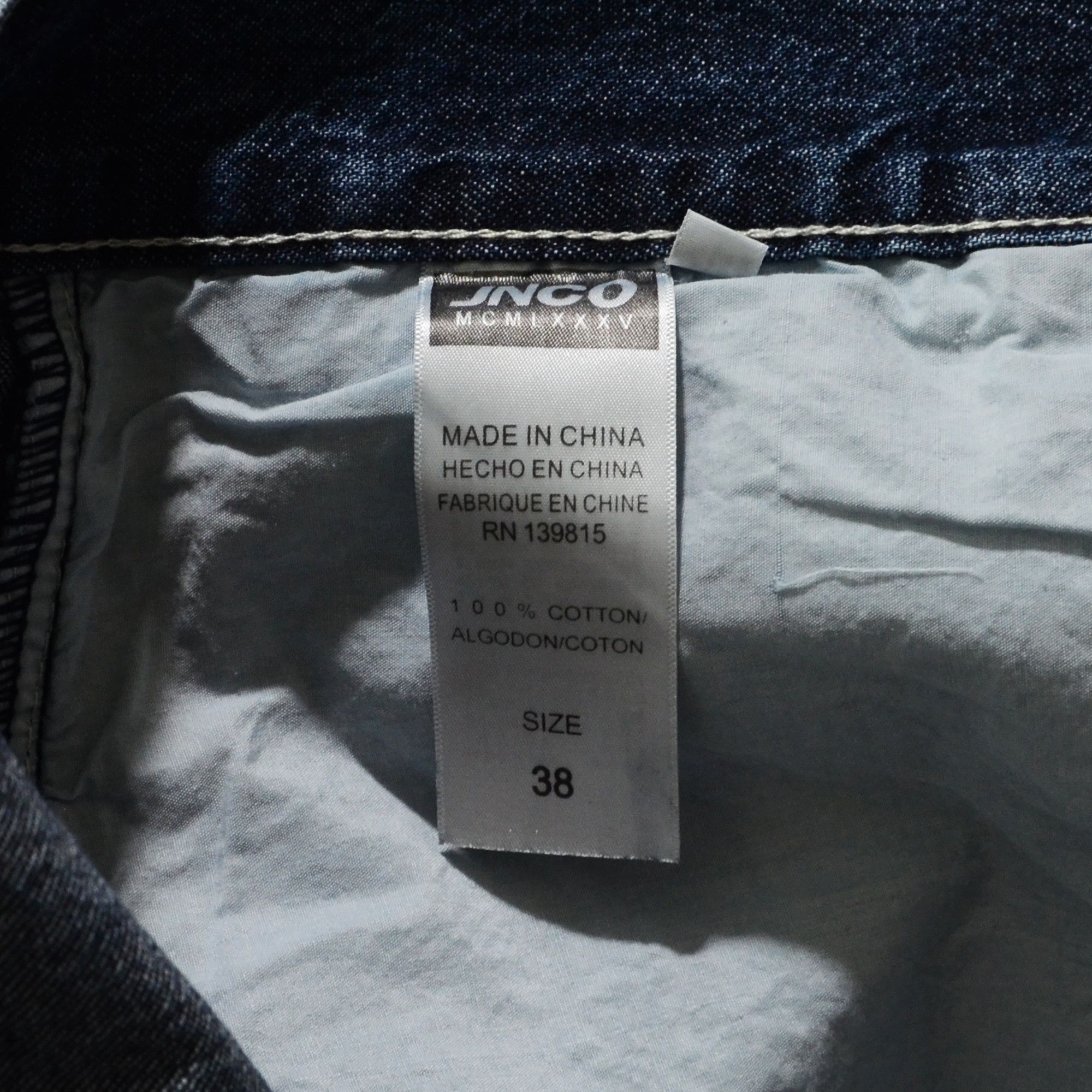 JNCO JNCO Jorts Size W38 Baggy Rare Streetwear 90s/Y2K Unused Size US 38 / EU 54 - 12 Thumbnail