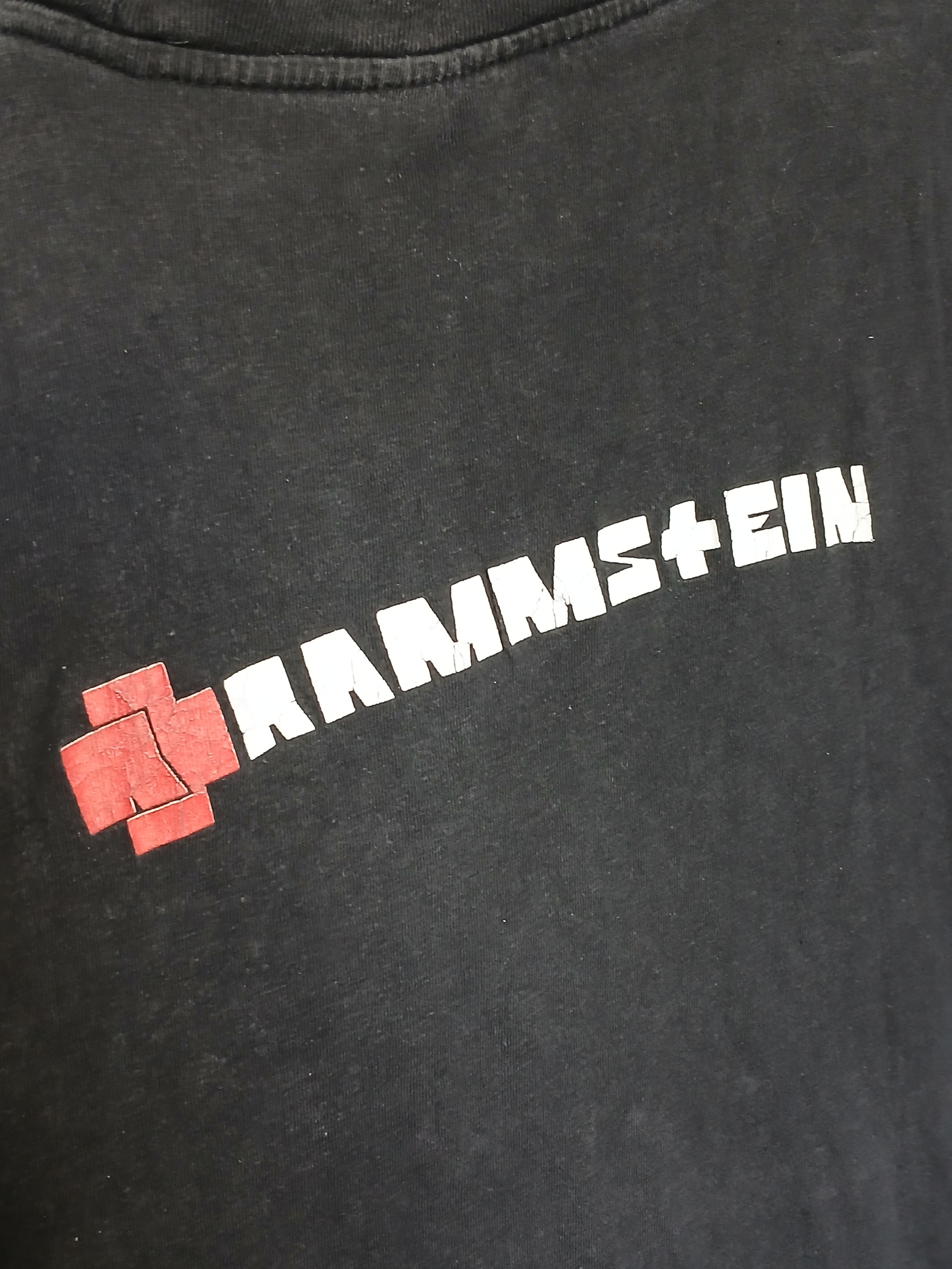 Band Tees Vintage 2004 Rammstein Reise Reise T-Shirt Size US S / EU 44-46 / 1 - 4 Thumbnail