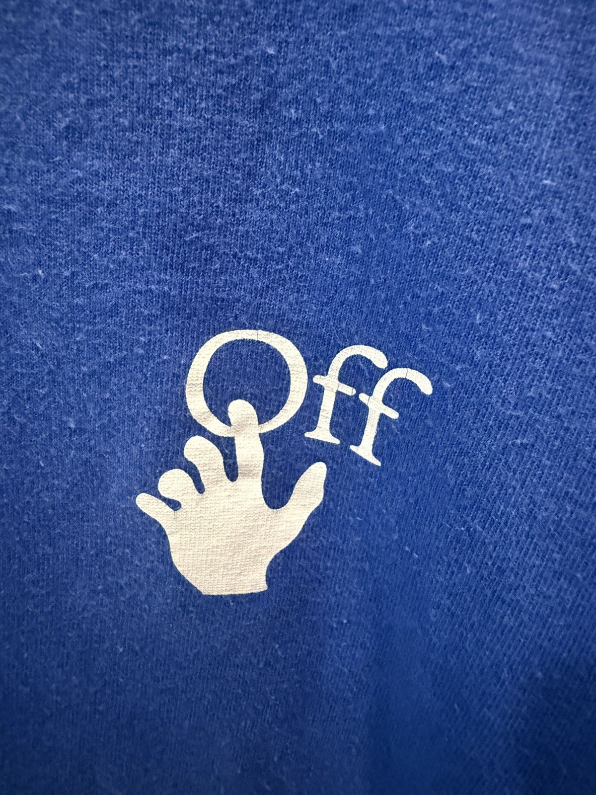 Off-White Off white hand tee Size US XL / EU 56 / 4 - 4 Thumbnail
