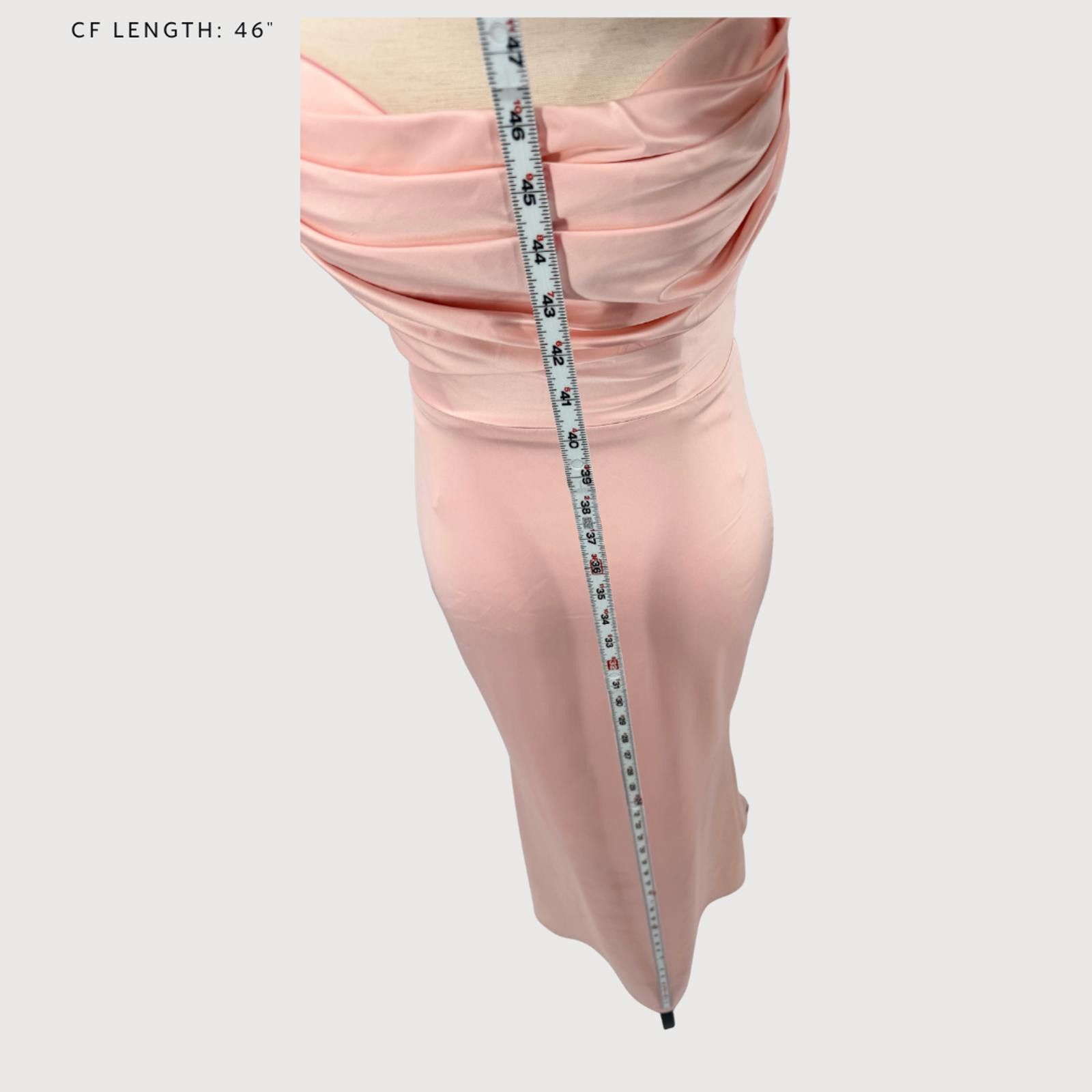 Other Selfie Leslie Blush Midi Dress Cowl Neck Minimal S Size S / US 4 / IT 40 - 7 Thumbnail