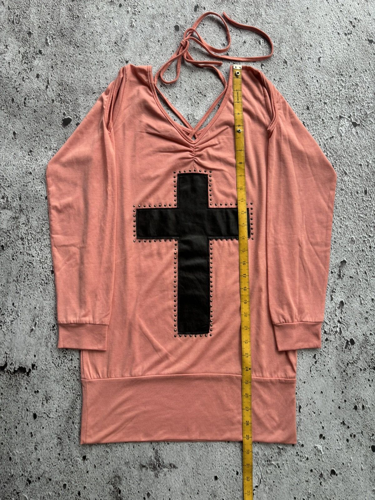 Hysteric Glamour Y2k Skimmy Lip Studded Womn's Longsleeve Size ONE SIZE - 11 Thumbnail