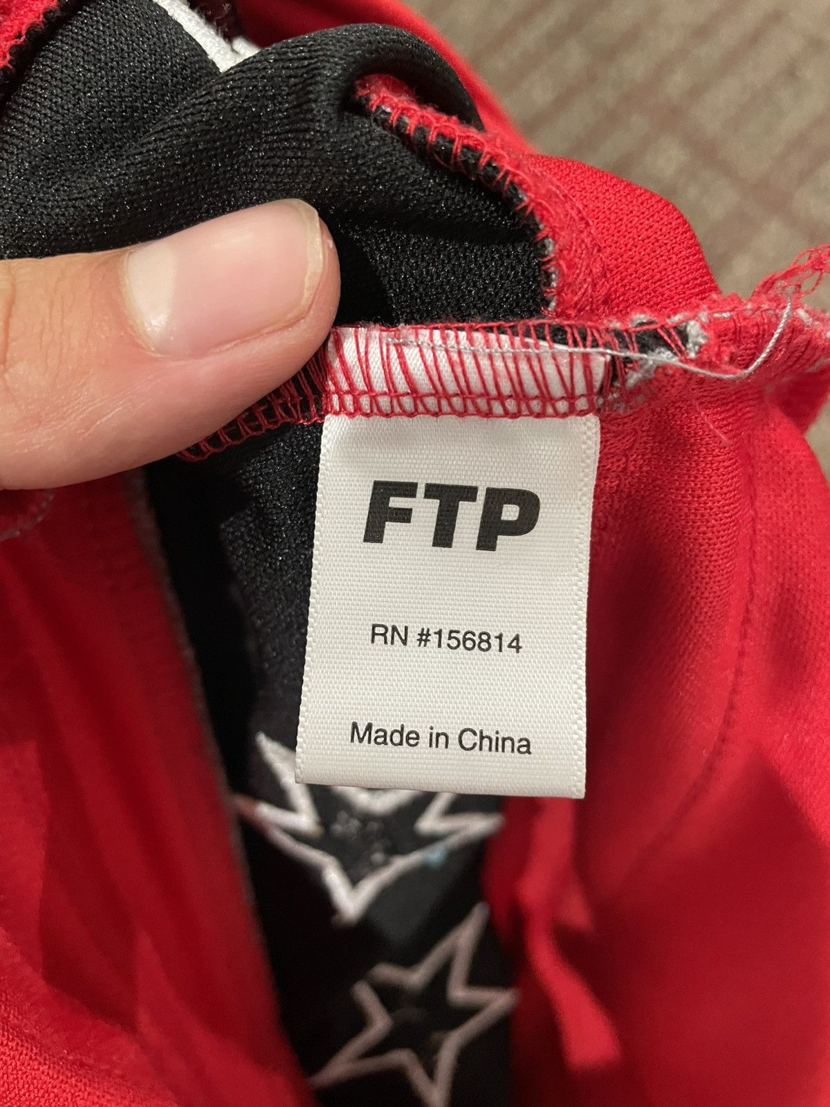 Fuck The Population FTP Made In Hell Hockey Jersey (Large) Size US L / EU 52-54 / 3 - 7 Thumbnail