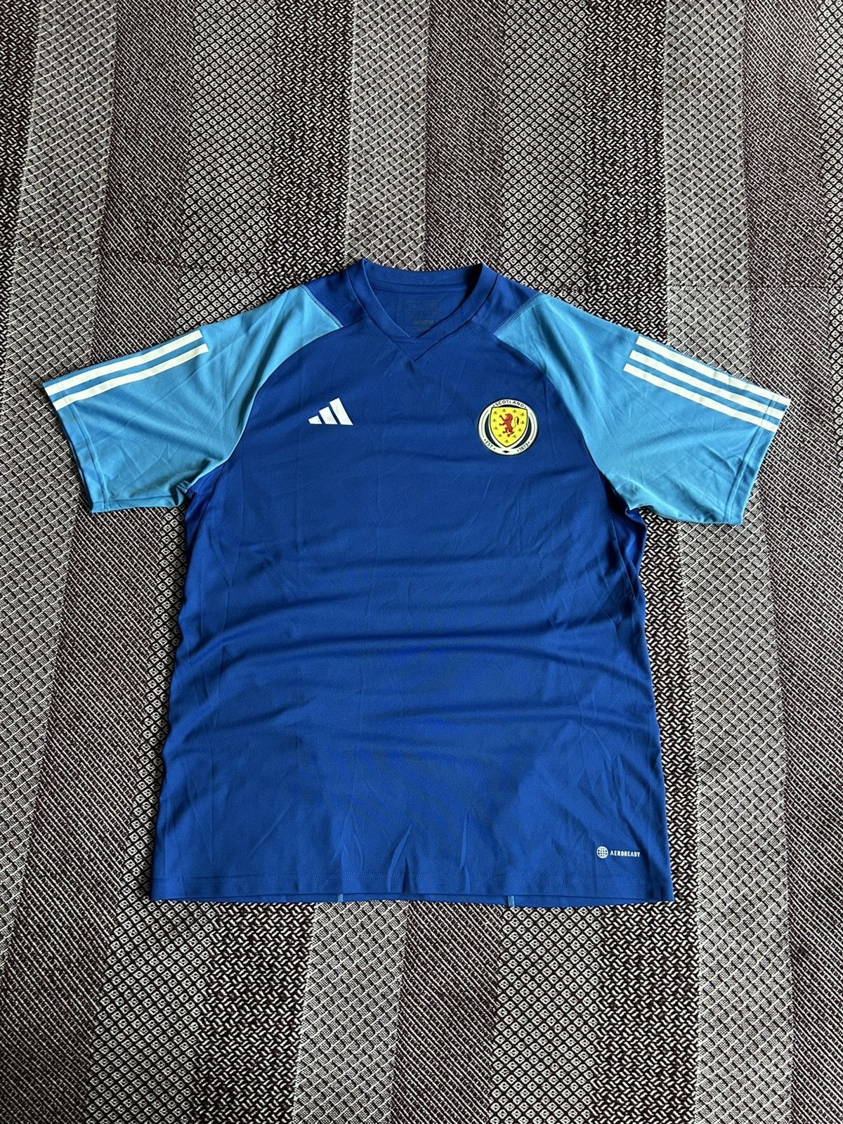 Adidas Adidas Scotland Training Jersey Tee Sportswear 22/23 Size L Size US L / EU 52-54 / 3 - 1 Thumbnail