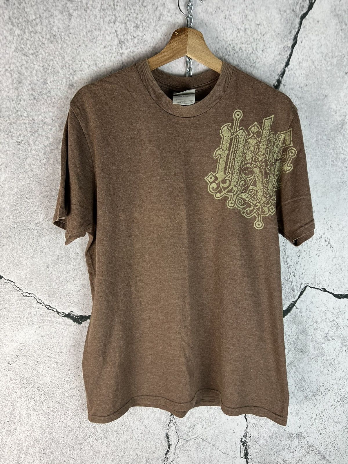 Nike Nike central swoosh washed t-shirt Laffliction style grunge Size US L / EU 52-54 / 3 - 1 Thumbnail