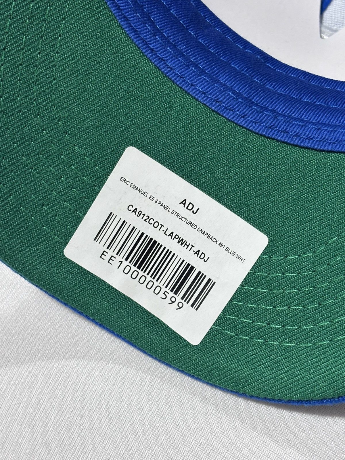 Eric Emanuel Eric Emanuel Blue Cap Size ONE SIZE - 6 Thumbnail