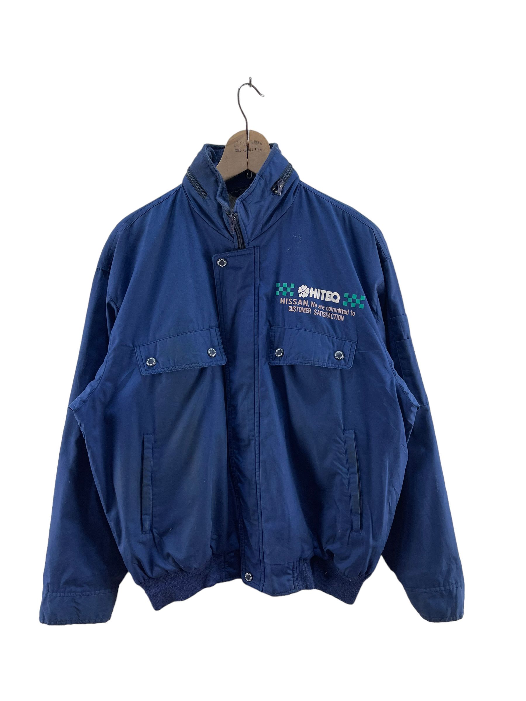 Nissan Vintage Nissan Racing Bomber Jacket Size US L / EU 52-54 / 3 - 2 Thumbnail