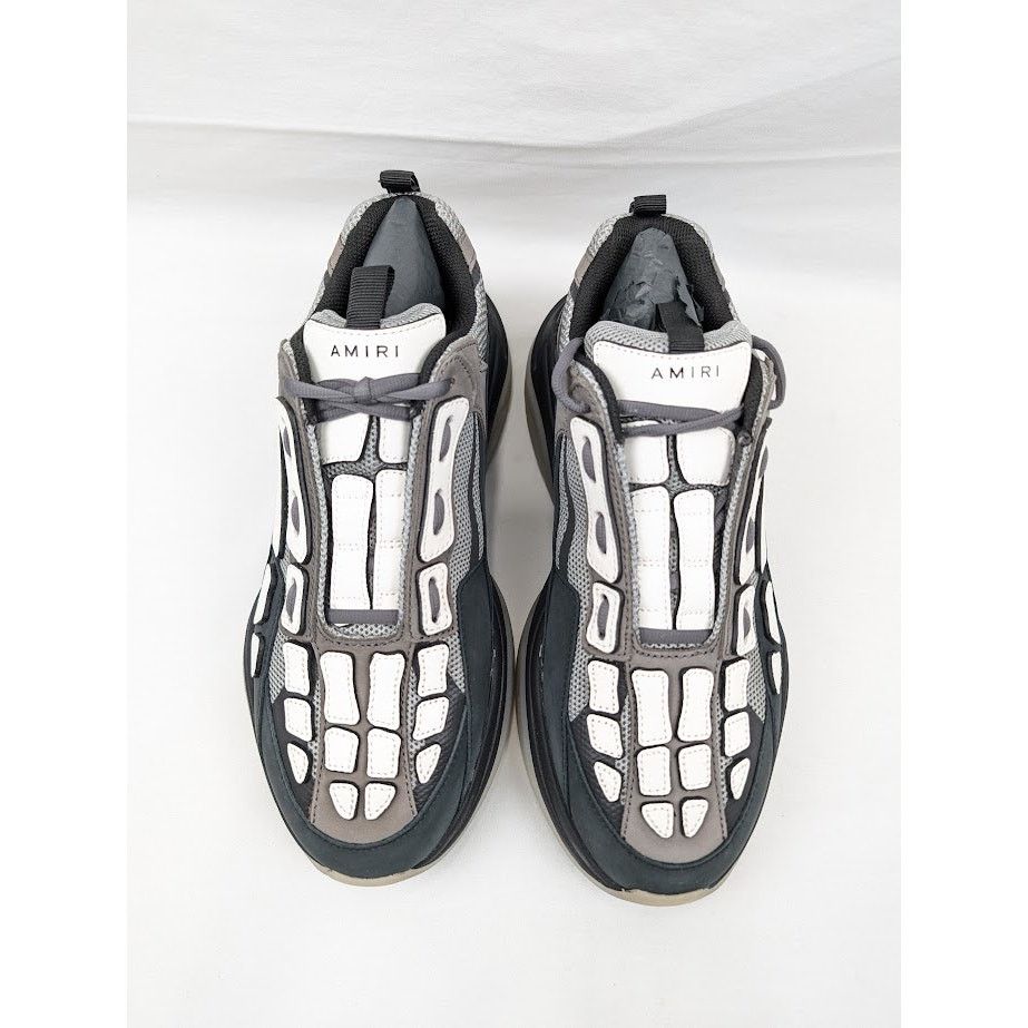 Amiri o1rshd1 Q:2 / Bone Runners in Black/Grey Size US 8 / EU 41 - 17 Thumbnail