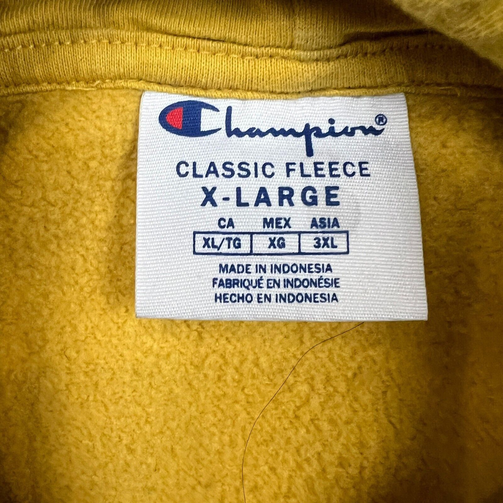 Champion × Vintage Champion Hoodie XL Classic Fleece Pullover Hooded Sweatshirt Size US XL / EU 56 / 4 - 9 Thumbnail