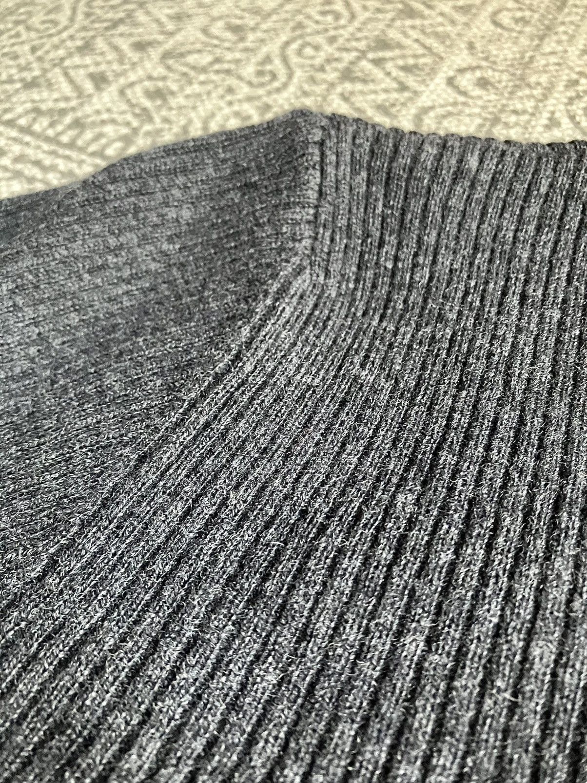 Our Legacy Our Legacy: Ripped Round Neck Virgin Wool Top Size US S / EU 44-46 / 1 - 4 Thumbnail