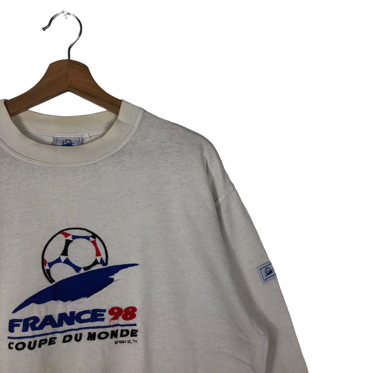 Japanese Brand 🔥Vintage 98’s France Coupe Du Monde Sweatshirt Crewneck Size US M / EU 48-50 / 2 - 6 Thumbnail