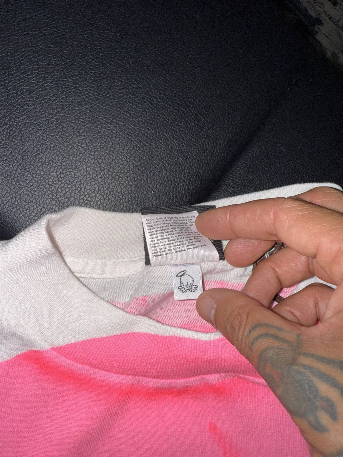 Saint Michael Saint x bape logo t shirt Size US L / EU 52-54 / 3 - 6 Thumbnail