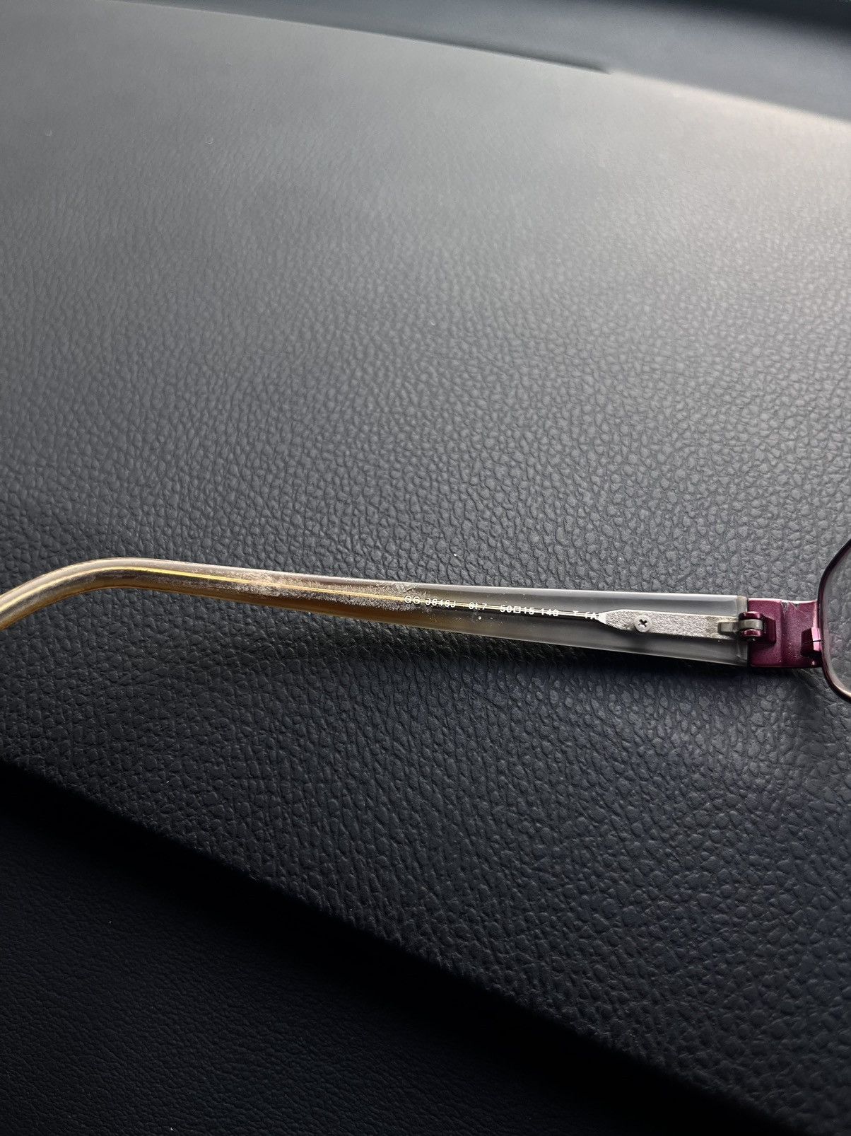 Gucci Y2K Gucci Logo Iconic Glasses Size ONE SIZE - 5 Thumbnail