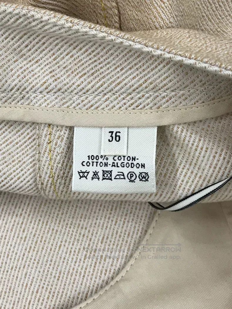 Hermes Hermes Hidden Pattern Gold Buckle Midi Skirt. Size US 36 / EU 52 - 5 Thumbnail