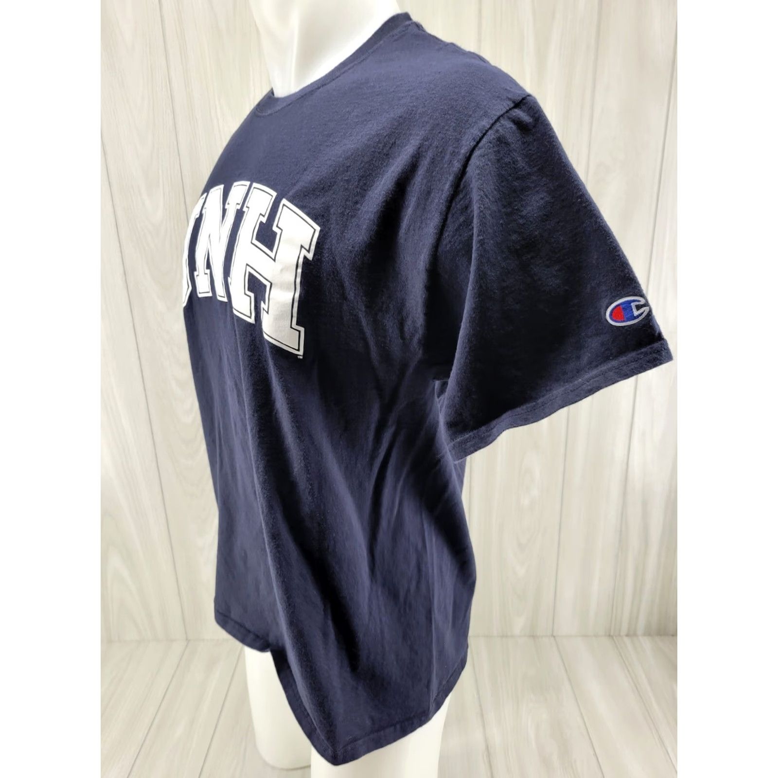 Champion VINTAGE UNH Wildcats College T-Shirt Large Champion Shirt Mens Blue 90s? Size US L / EU 52-54 / 3 - 3 Thumbnail