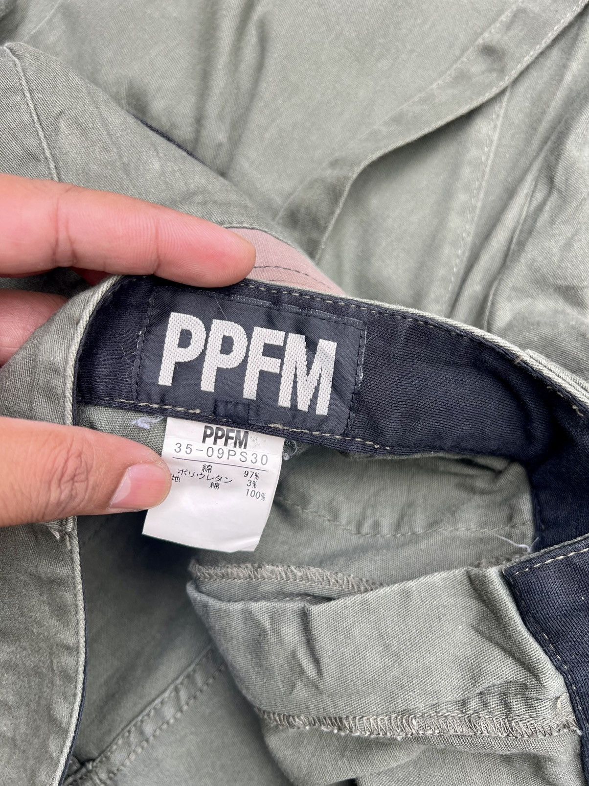 If Six Was Nine × Japanese Brand × PPFM VINTAGE PPFM BONDAGE CARGO PANTS Size US 33 - 10 Thumbnail