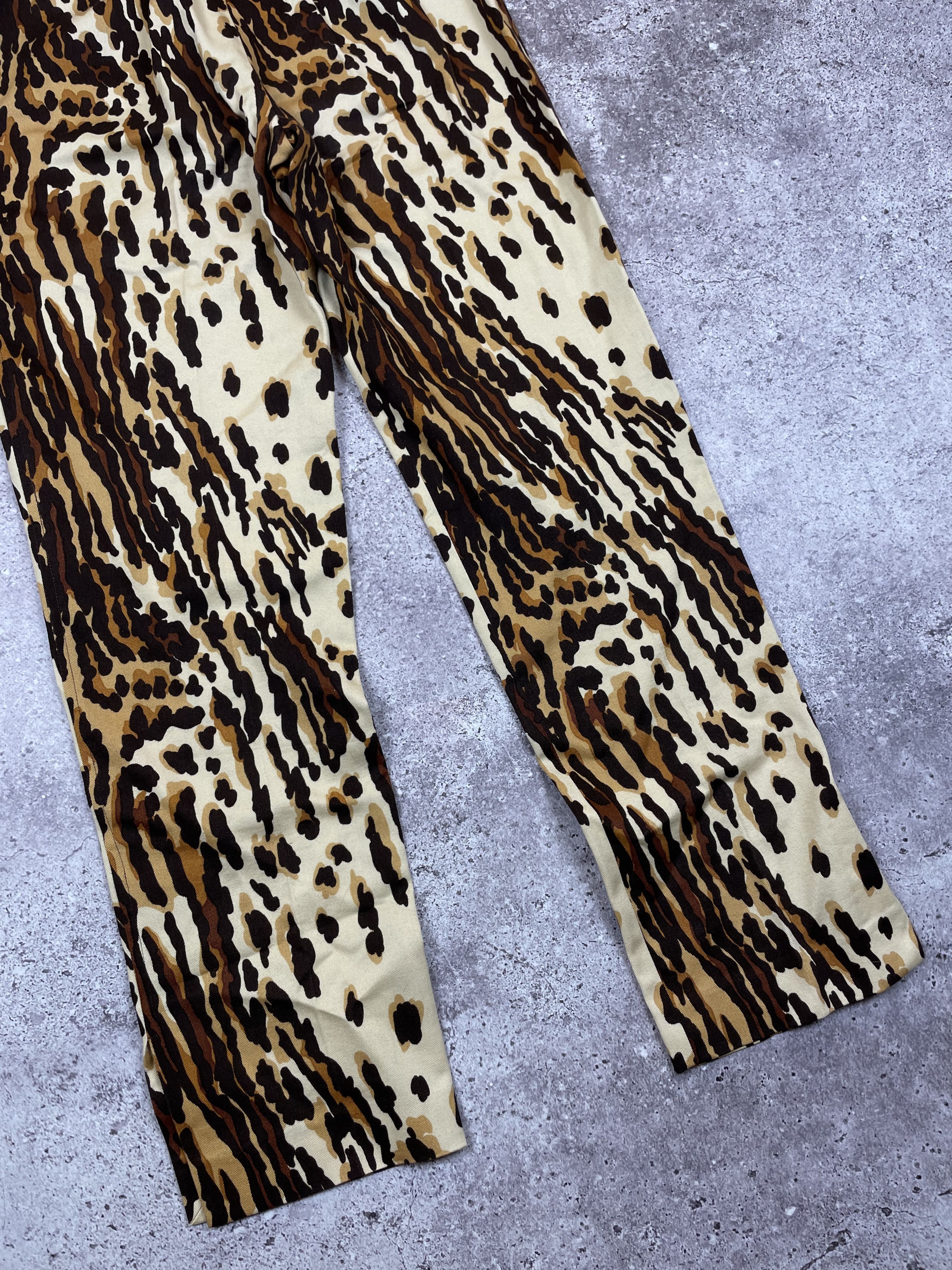 Dolce & Gabbana Dolce & Gabbana Leopard Animal Print Pants woman 's Size 28" / US 6 / IT 42 - 10 Thumbnail