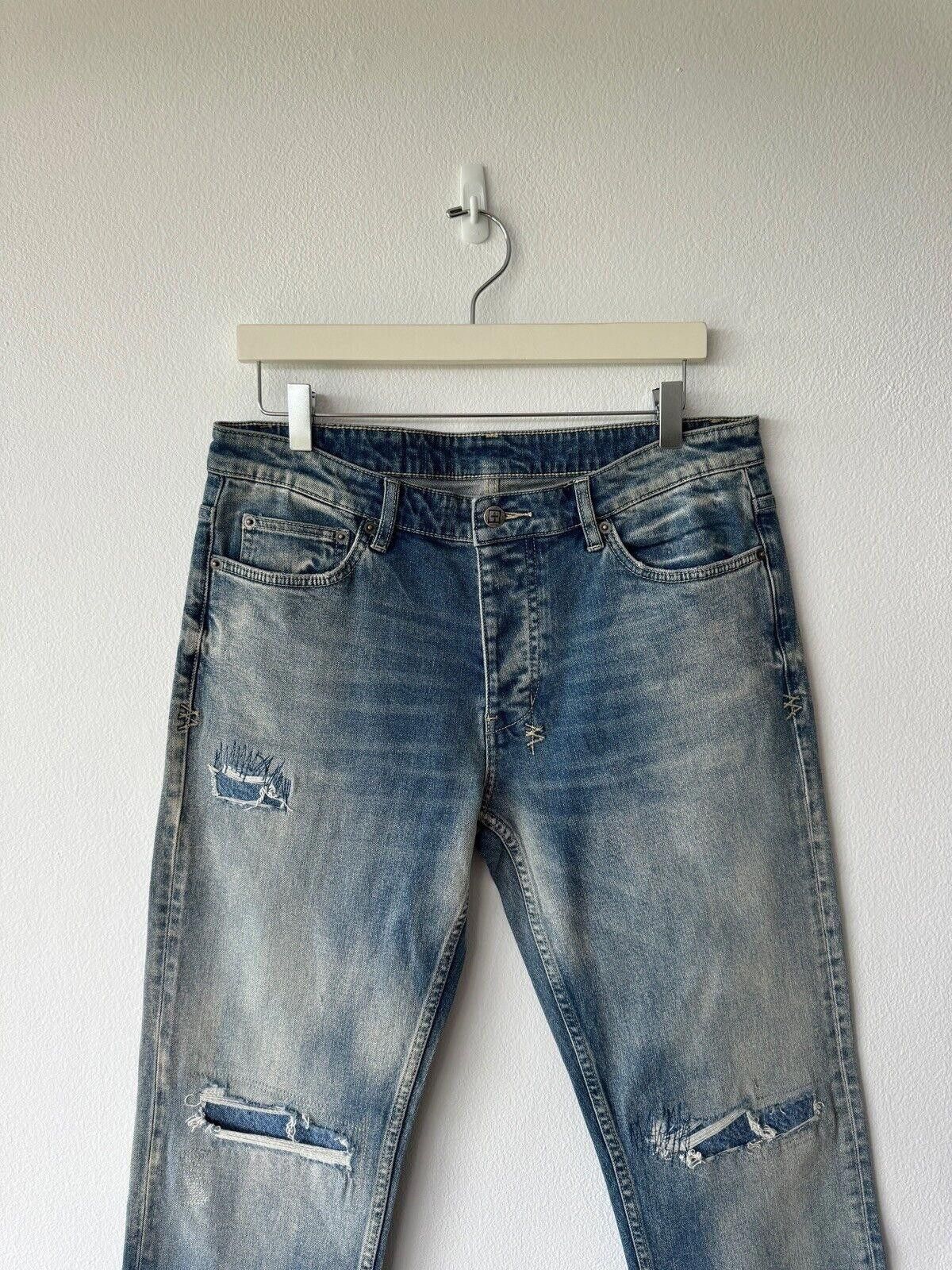 Ksubi new Ksubi mens denim jean hazlow 32 medium tektonik blue rip Size US 32 / EU 48 - 2 Thumbnail