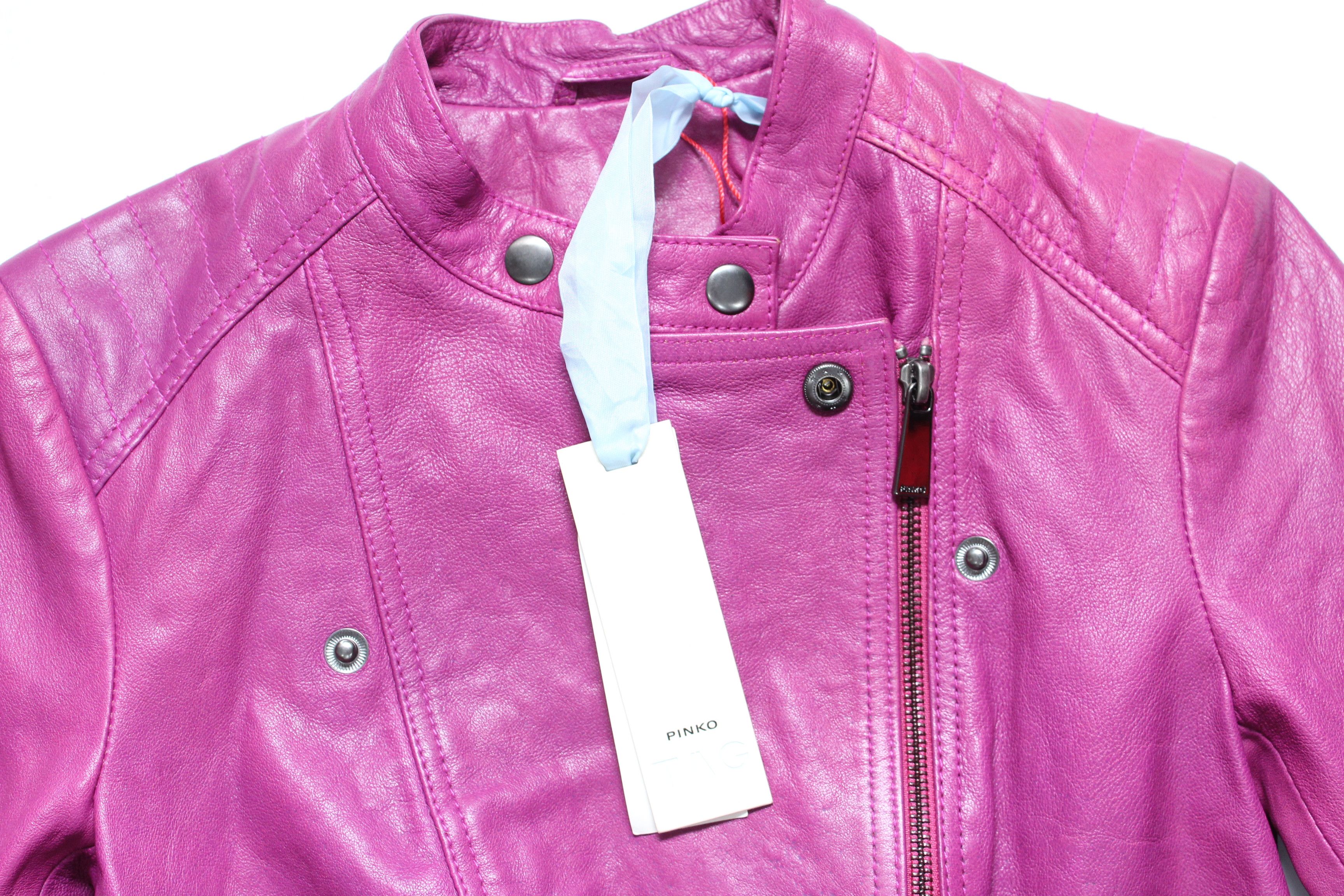 Pinko Pinko Tag Leather Jacket Womens Size 42 Authentic Hype Size M / US 6-8 / IT 42-44 - 13 Thumbnail