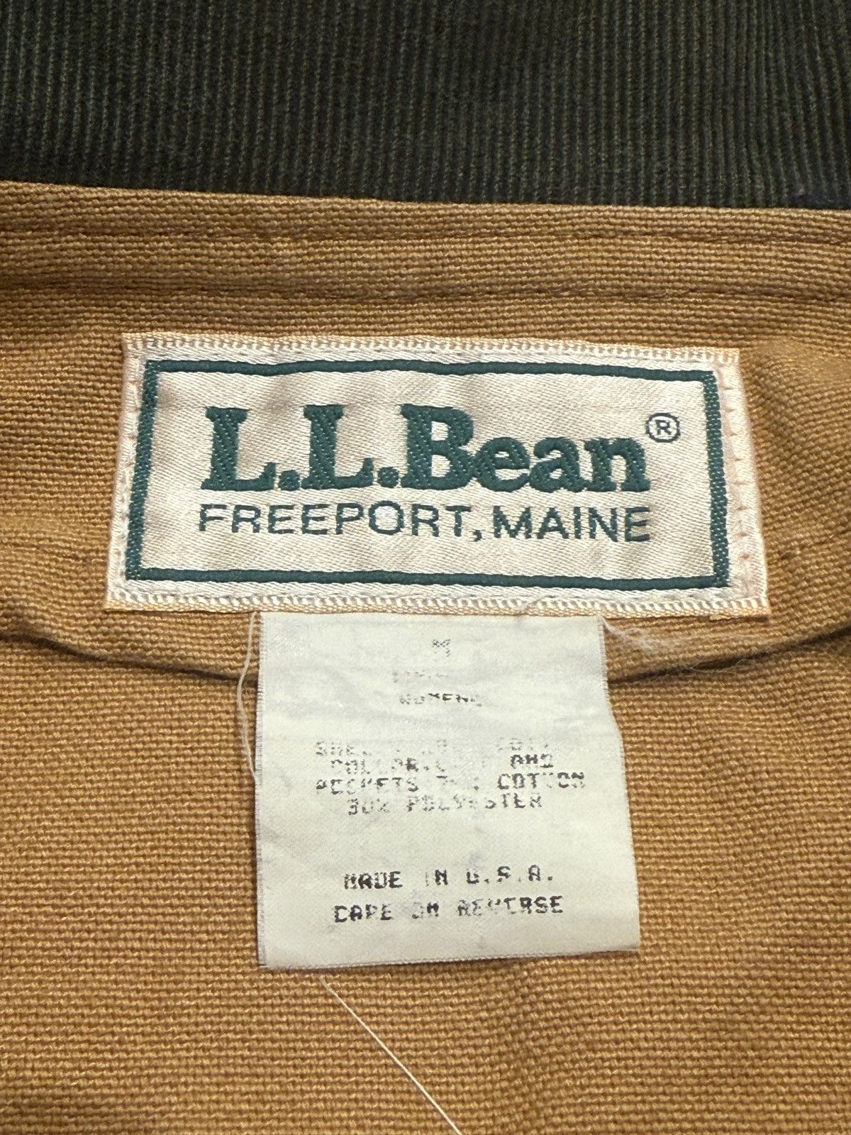L.L. Bean 1980s LL Bean Hunting Jacket /Chore Coat (Amazing Condition) Size US M / EU 48-50 / 2 - 4 Thumbnail
