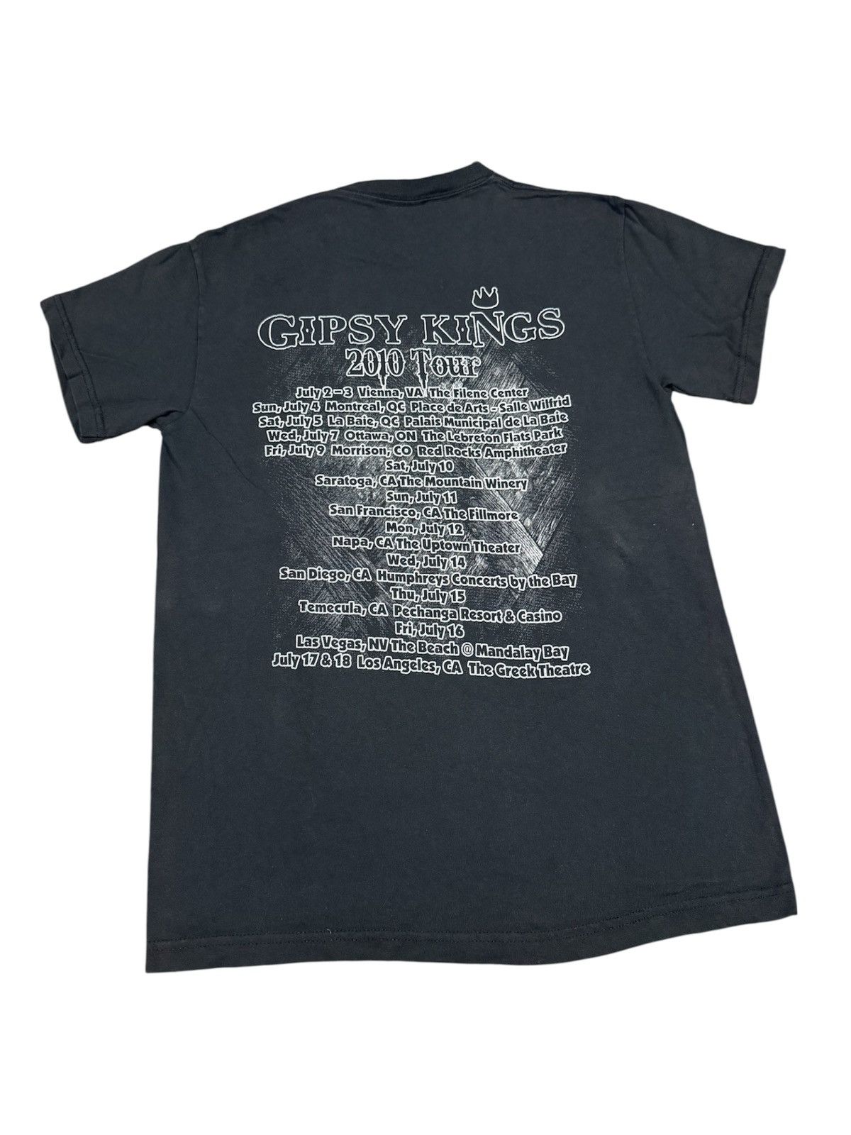Band Tees Vintage style Gipsy Kings famous rumba flamenca band Tour Size US S / EU 44-46 / 1 - 2 Thumbnail