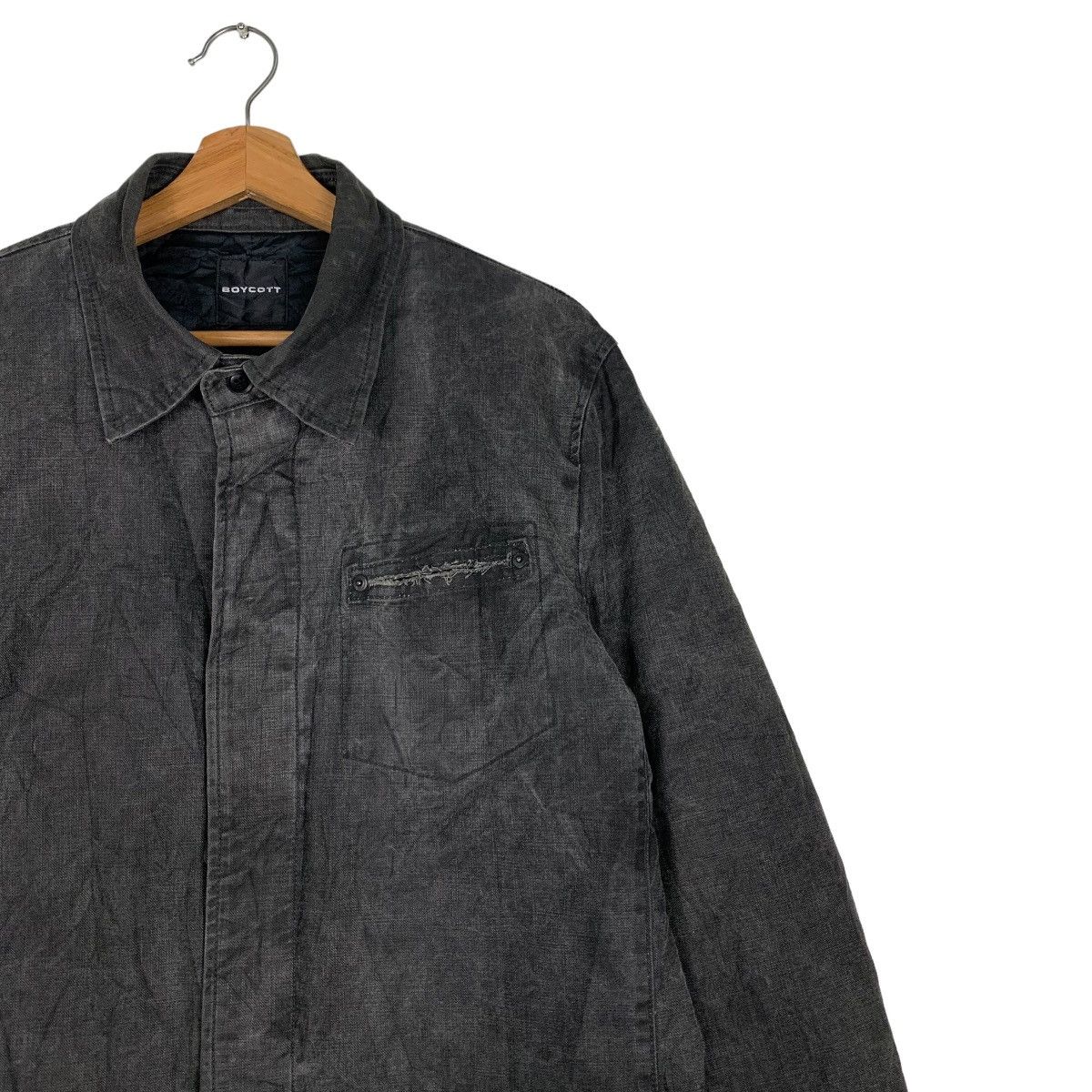 Boycott BOYCOTT Made in Japan Casual Jacket #0075-C5 Size US L / EU 52-54 / 3 - 6 Thumbnail