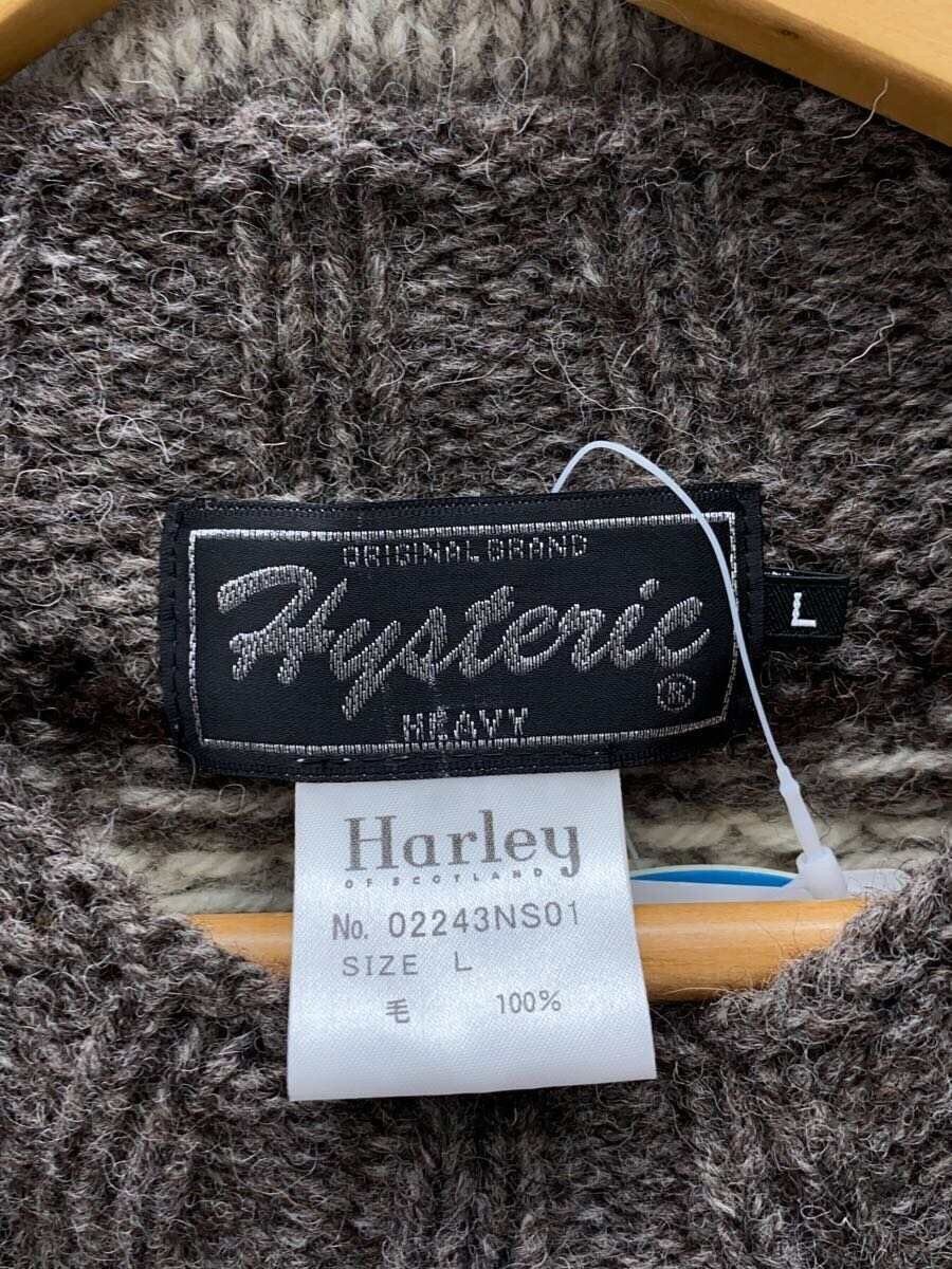 Hysteric Glamour Hysteric Glm x Harley Of Scotland Wool Knit Sweater (Thick) Size US L / EU 52-54 / 3 - 3 Thumbnail