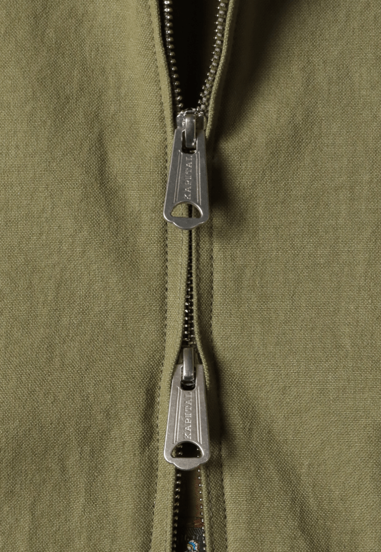 Kapital Water-repellent light canvas ZIP UP KAYAK PAW-PAW blouson Size US XL / EU 56 / 4 - 4 Thumbnail