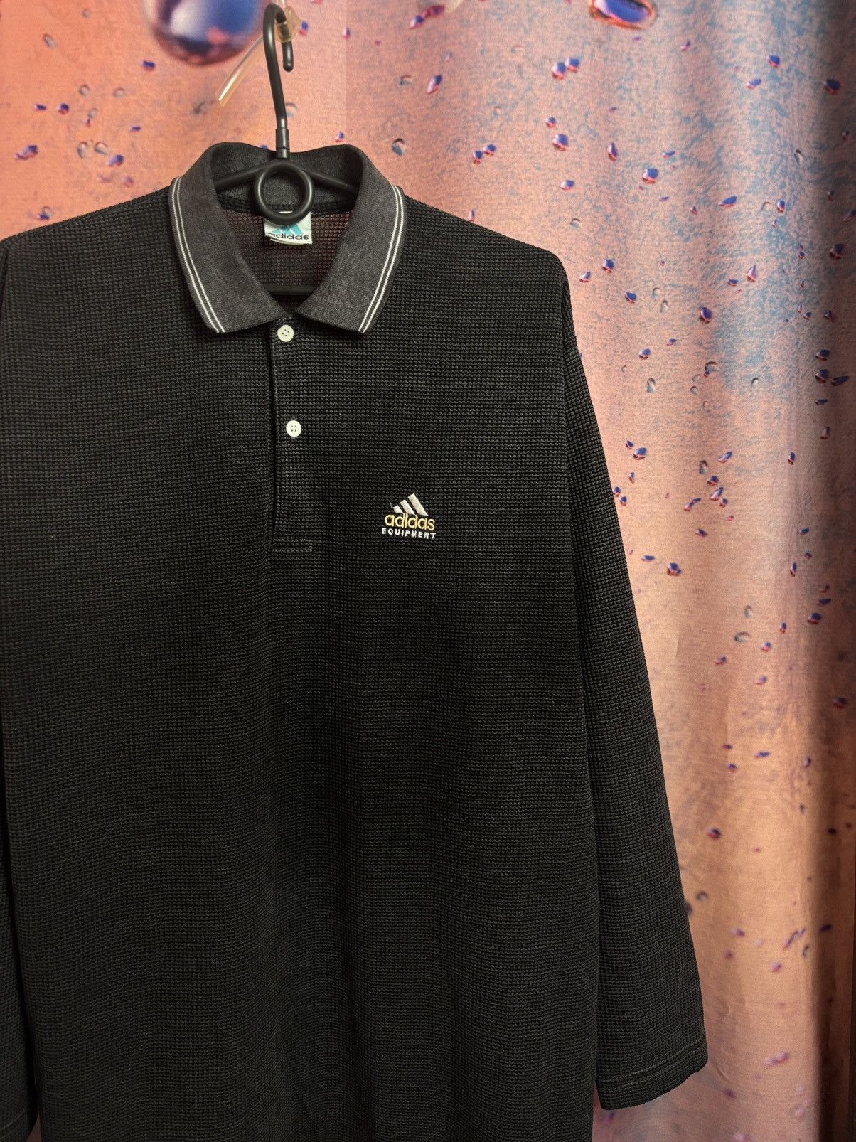 Adidas Vintage Adidas Equipment bootleg polo Size US XL / EU 56 / 4 - 1 Thumbnail