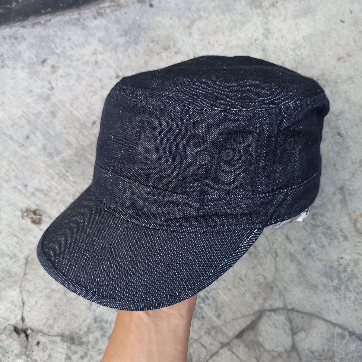 Japanese Brand × Uniqlo Black chrome sailor patrol hat Size ONE SIZE - 3 Thumbnail