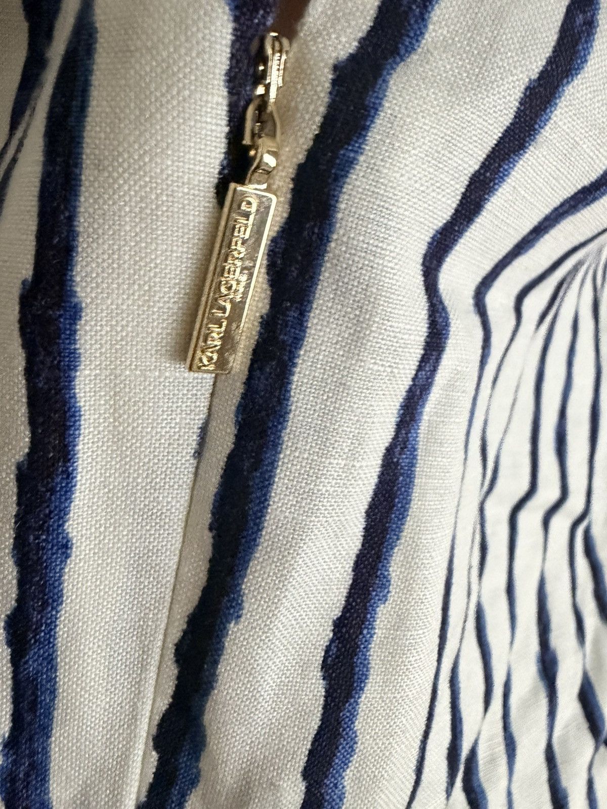 Karl Lagerfeld Linen Dress Size M / US 6-8 / IT 42-44 - 6 Thumbnail