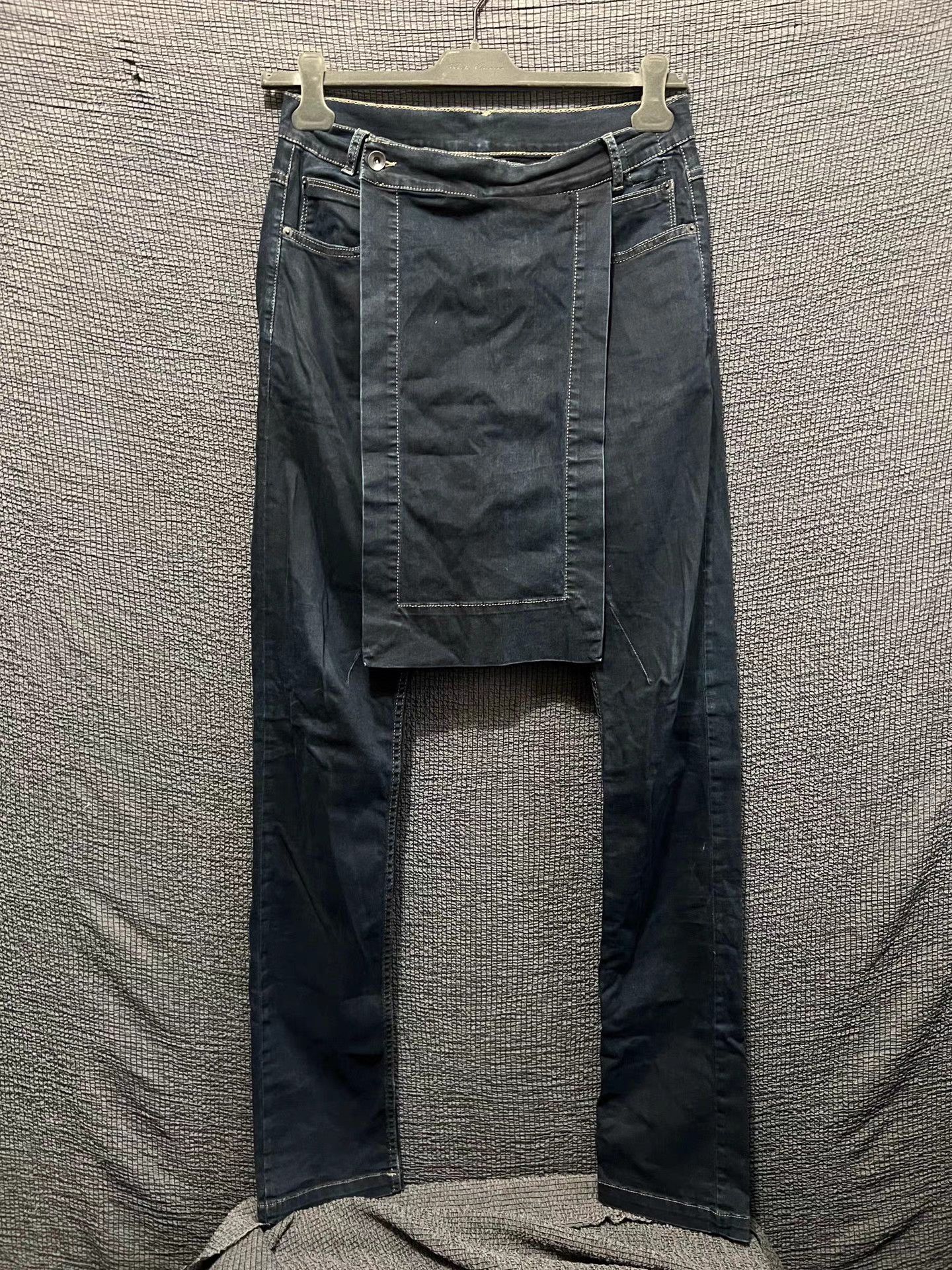Rick Owens Rick Owens 14FW sarong jeans Size US 31 - 1 Thumbnail
