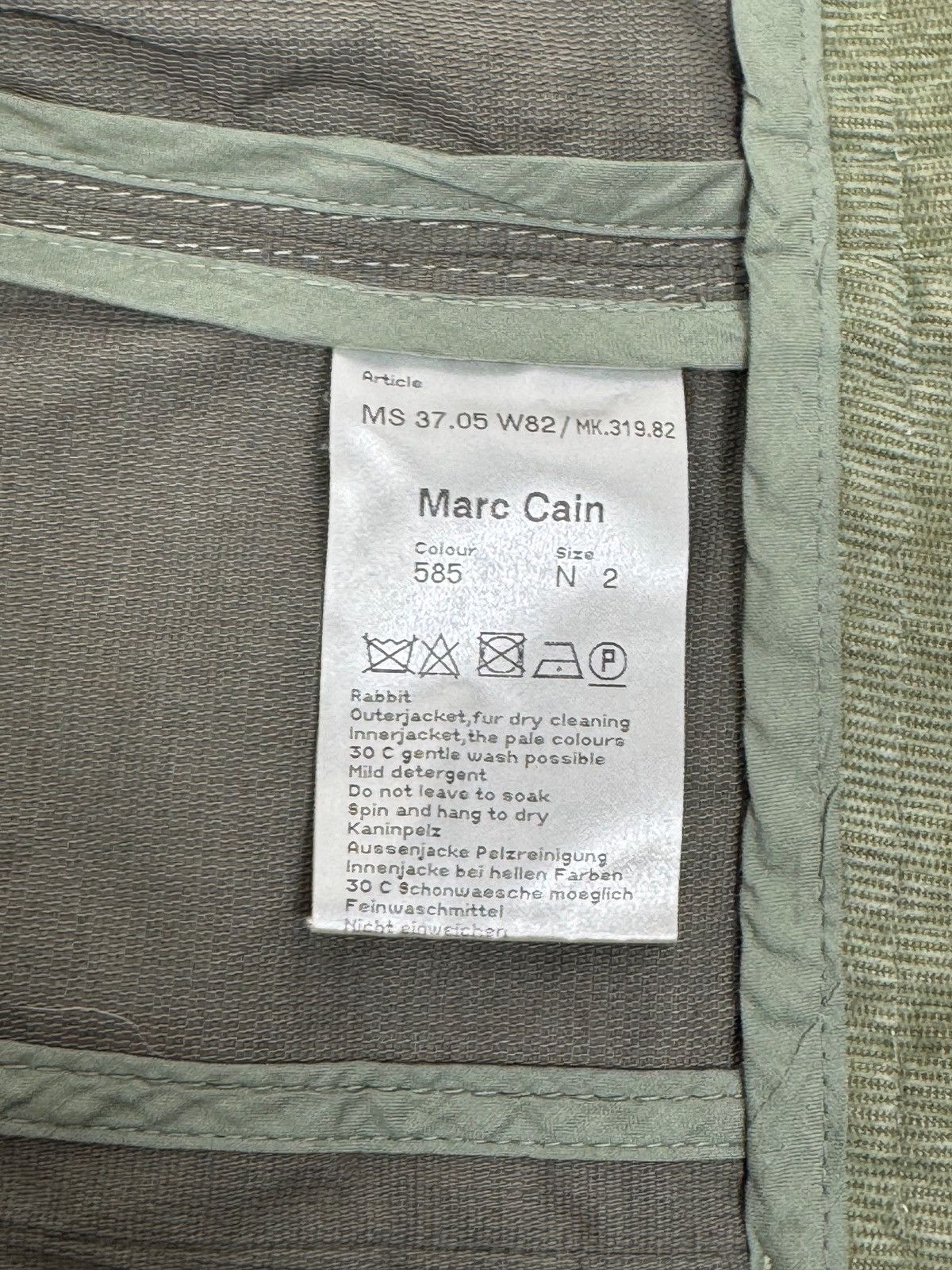 Other Marc Cain 2in1 Rabbit Fur Vest size 2 Size M / US 6-8 / IT 42-44 - 14 Thumbnail
