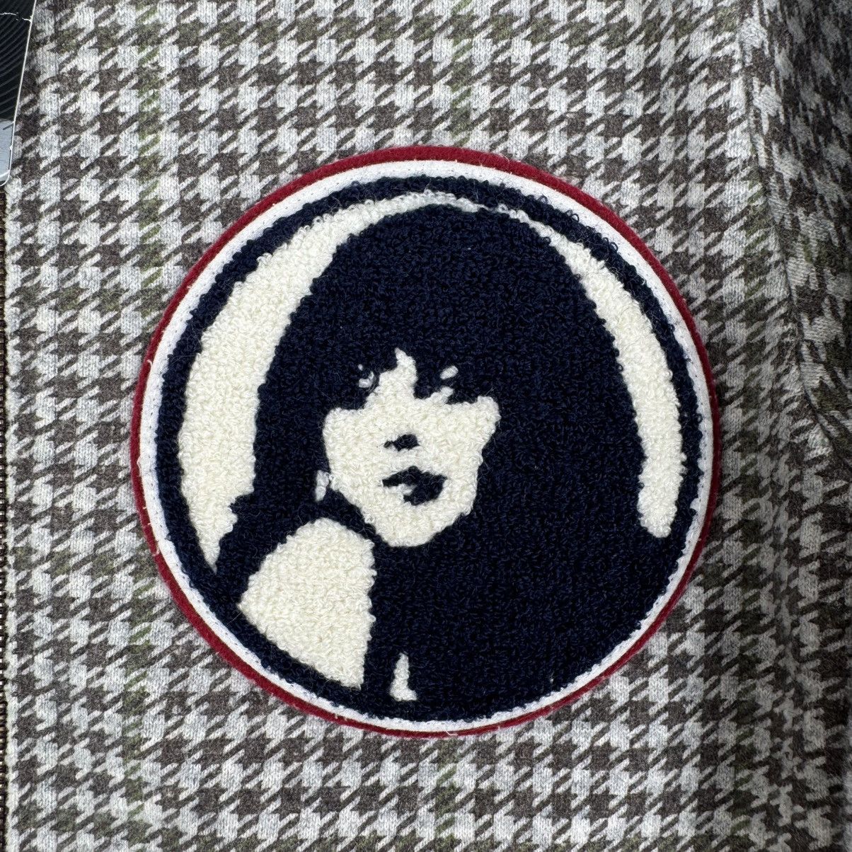 Hysteric Glamour Hysteric Glamour Checkered Bomber Sweatshirt Size US XS / EU 42 / 0 - 4 Thumbnail