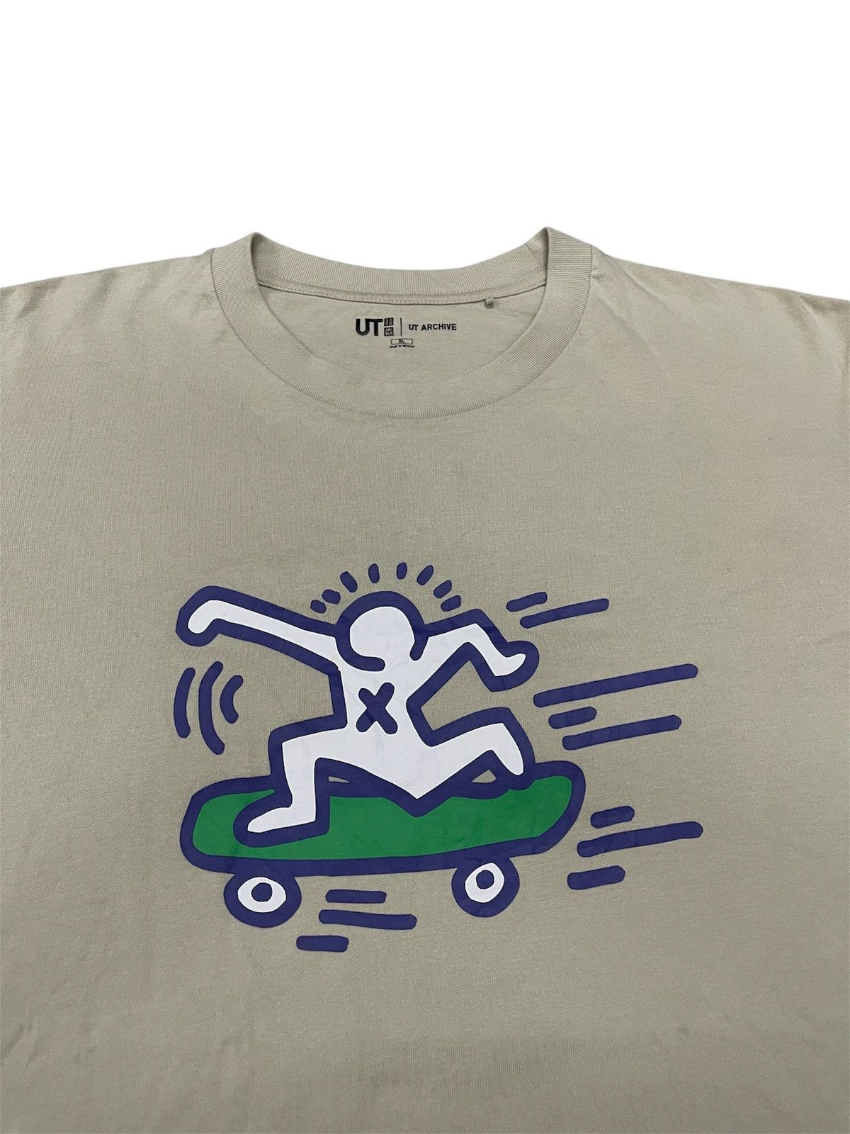 Keith Haring Uniqlo UT Archive X Keith Haring Skateboards Tee Size US L / EU 52-54 / 3 - 3 Thumbnail