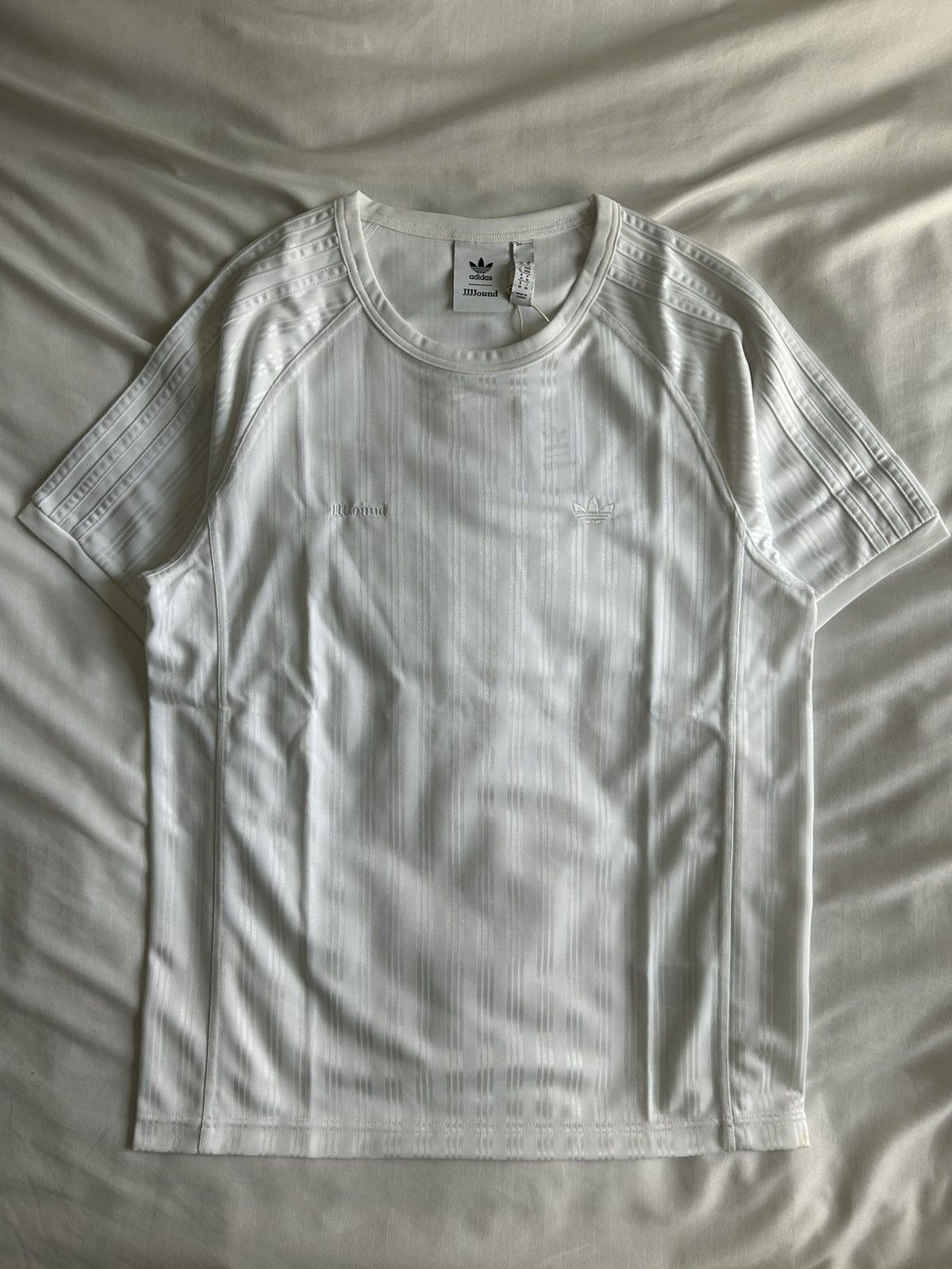 Adidas × JJJJound Adidas Jjjjound Football Jersey Soccer White Size US M / EU 48-50 / 2 - 2 Thumbnail