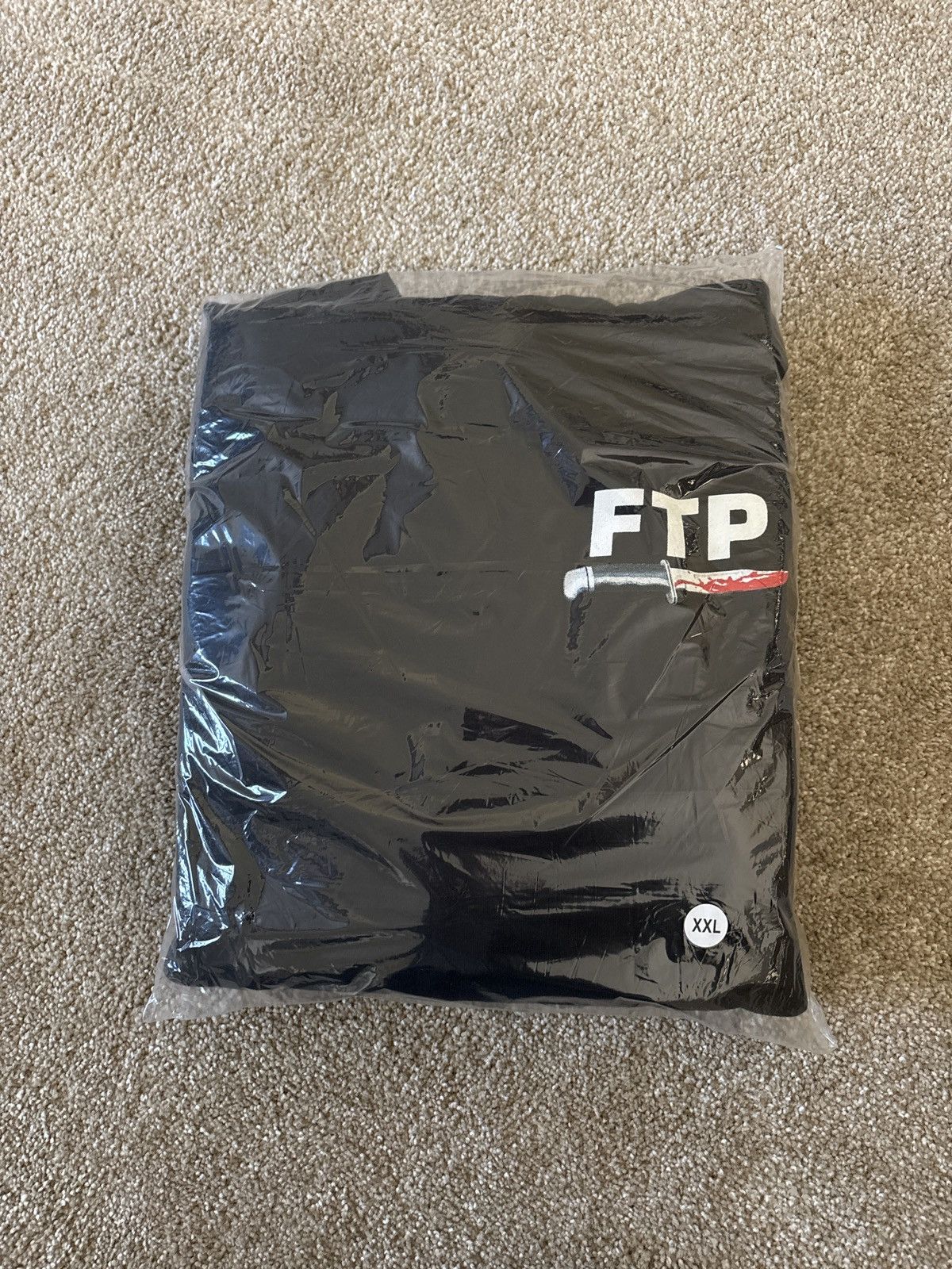Fuck The Population FTP Ghostface Logo Pullover Hoodie (Black) Size US XXL / EU 58 / 5 - 1 Thumbnail