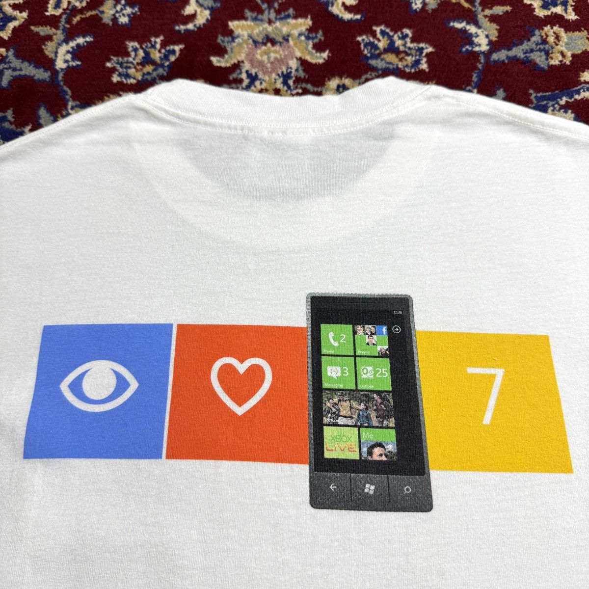 Microsoft Vintage Microsoft Window Phone Promo tee Xbox live Y2K Size US L / EU 52-54 / 3 - 1 Thumbnail