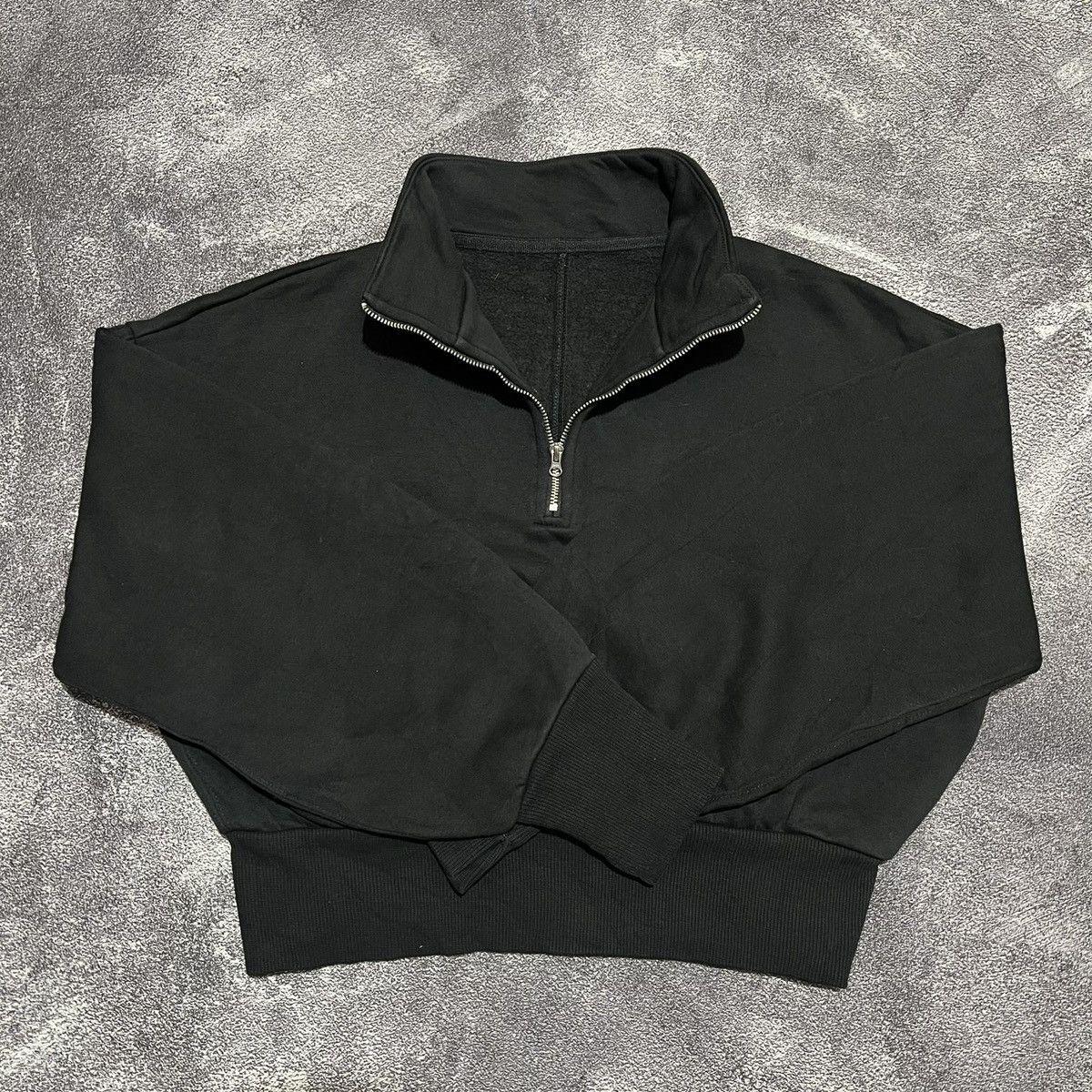GU CROP SWEATER HALFZIPPER Size S / US 4 / IT 40 - 2 Thumbnail
