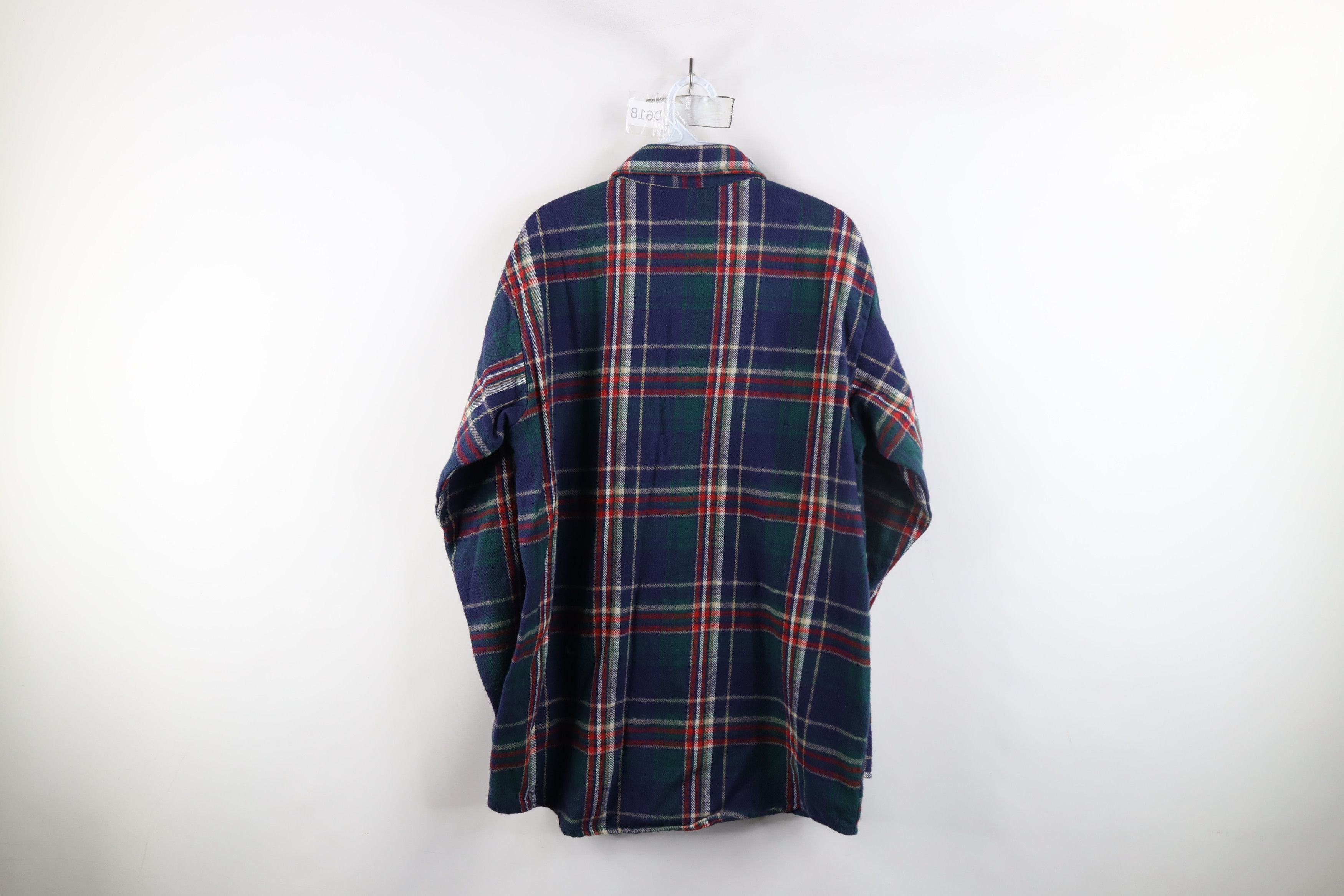 Vintage Vintage 90s OshKosh B'Gosh Heavyweight Flannel Button Shirt Size US M / EU 48-50 / 2 - 9 Thumbnail