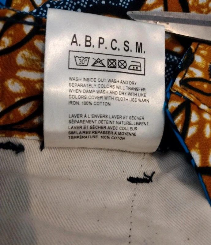 Other Atelier Beaurepaire Paris African Wax Print Pants Floral Size 30" / US 8 / IT 44 - 9 Thumbnail