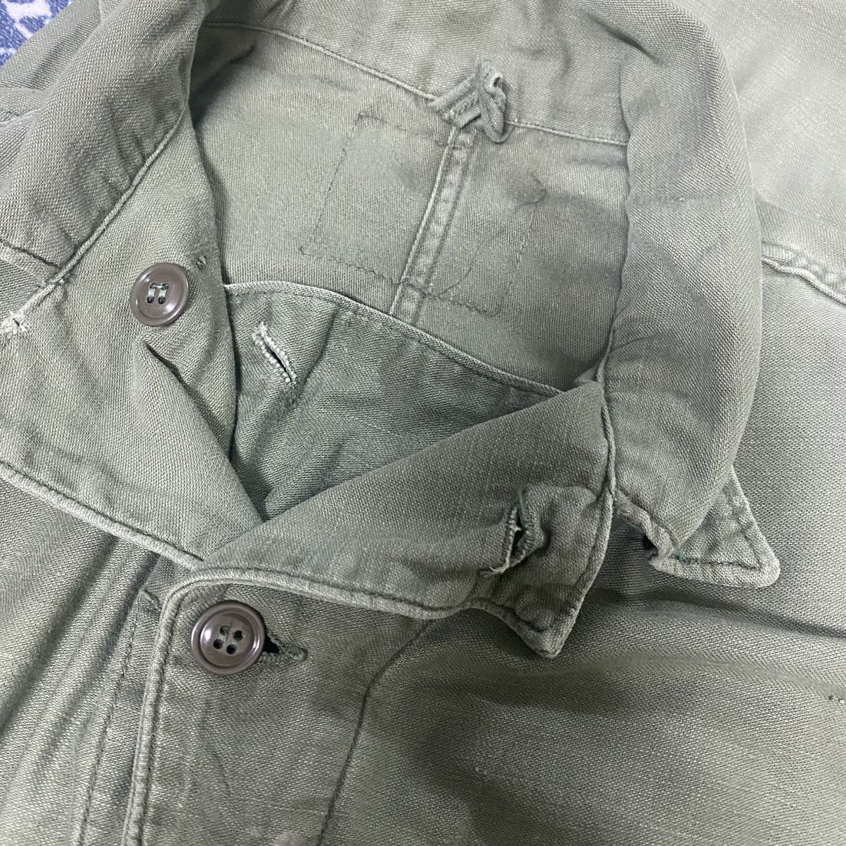 Vintage Vintage Us Army OG-107 Sateen Coveralls Vietnam War Size US 34 / EU 50 - 15 Thumbnail