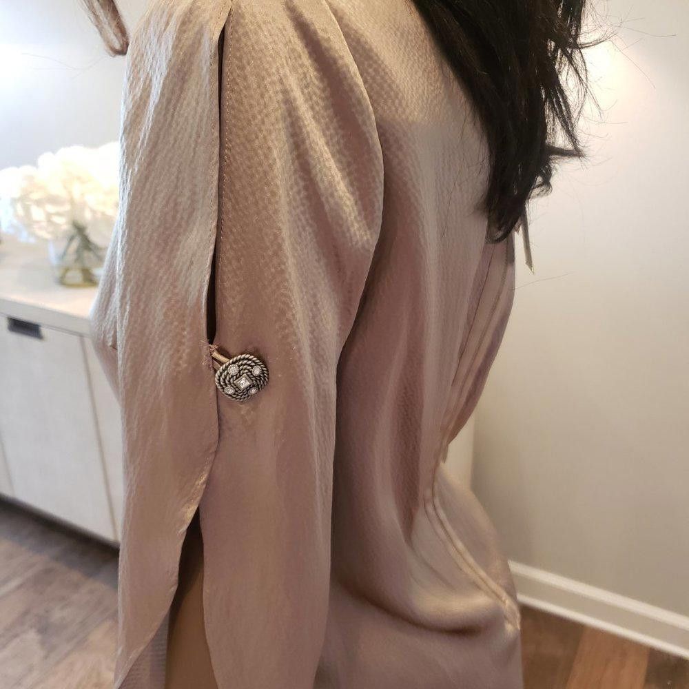 Bcbgmaxazria BCBG Max Azria NWT Silk Shift Dress Size S / US 4 / IT 40 - 5 Thumbnail