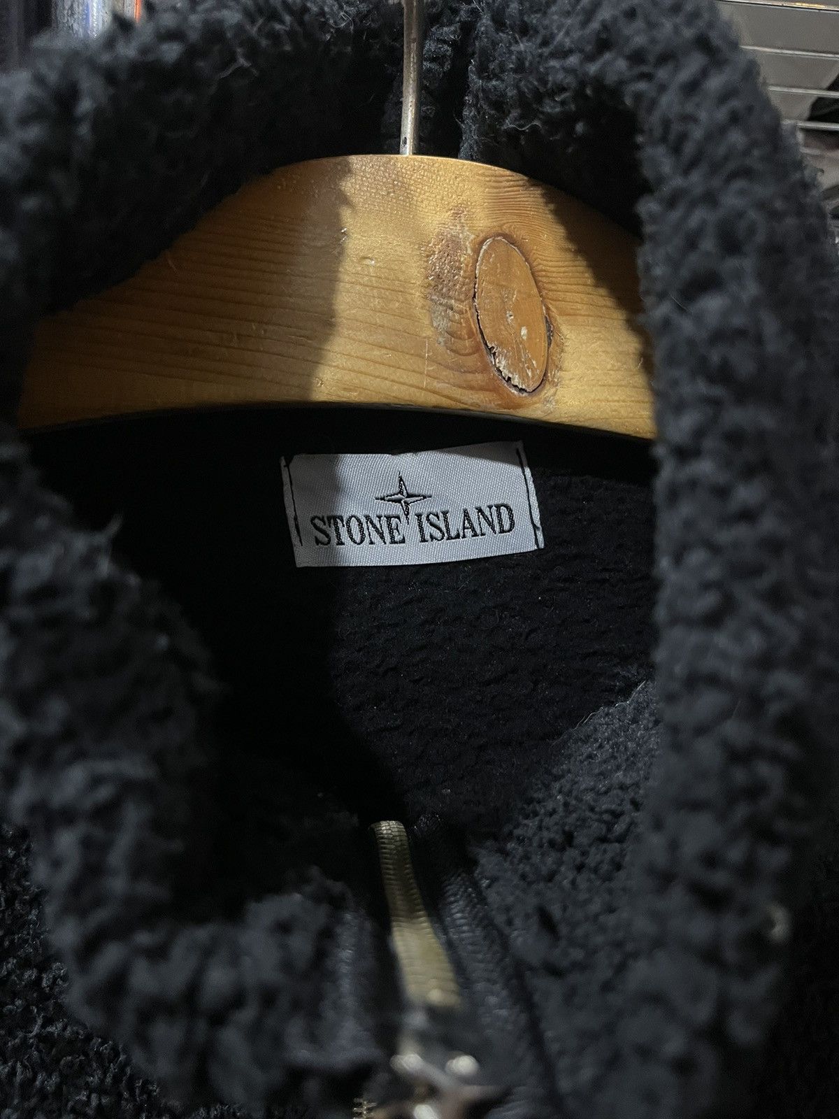 Vintage Stone Island Halfzip Fleece Sweatshirt Bootleg 90s Size US L / EU 52-54 / 3 - 4 Thumbnail