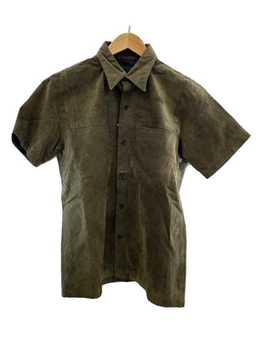 Yohji Yamamoto Reverse Pig Skin Short Sleeve Button Shirt Size US L / EU 52-54 / 3 - 1 Thumbnail